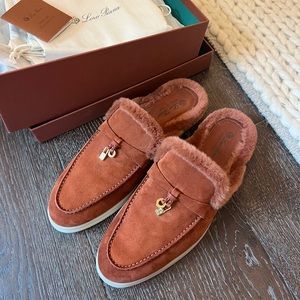 Loro Piana Babouche Charms Walk Loafer